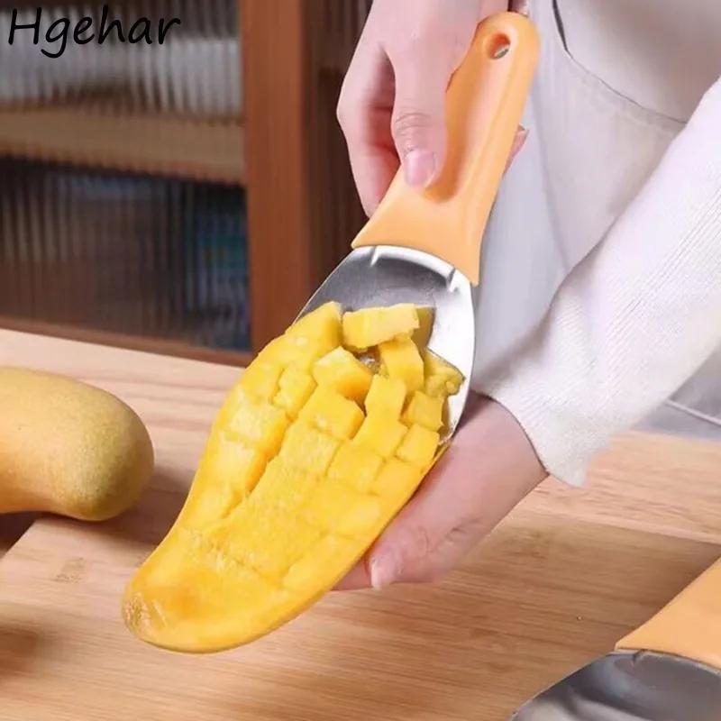 Mangos Knife Japanese Style Fruit Dicing Tools Multi-function Household Convenient Kitchen Accessories Scooping Fruits Gadget