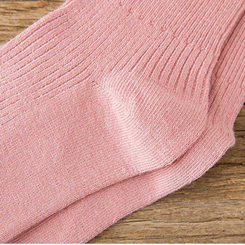 Твердые носки длиной до середины голени, удобные осенние носки длиной до щиколотки, женские носки