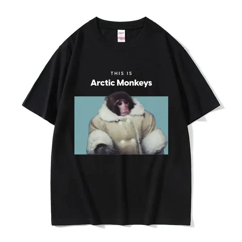 Funny This Is Arctic Monkeys Graphic TShirt Unisex Women Hip Hop Retro Punk Clothing Tshirt Casual Cotton Oversized T Shirts Tops