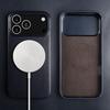 Винтажный чехол из натуральной кожи с полным покрытием масло-воском для iPhone 17 Pro Max 16 15 14 13 12 11 для чехлов с магнитной крышкой Magsafe