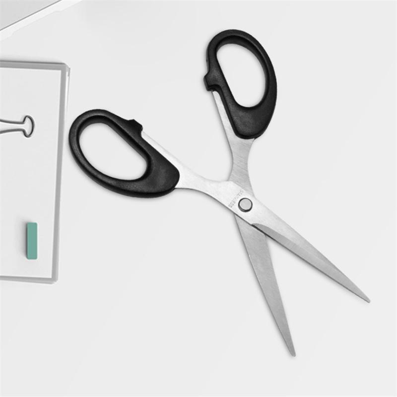 Пластиковые ножницы из нержавеющей стали для офиса, канцелярские принадлежности для студентов, повседневные бытовые ножницы, ножницы для инструментов «сделай сам», товары для дома