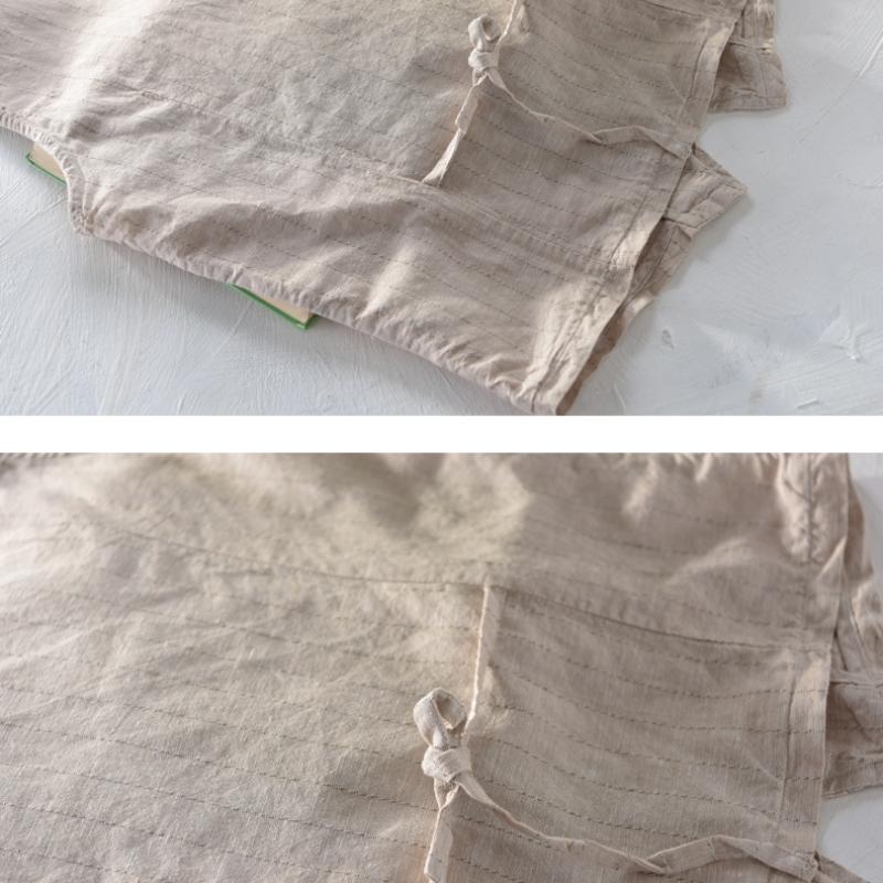 Мужской жилет в английском стиле, летняя модная жилетка, мужская дышащая повседневная куртка с V-образным вырезом, тонкая полосатая безрукавка из хлопка и льна на пуговицах