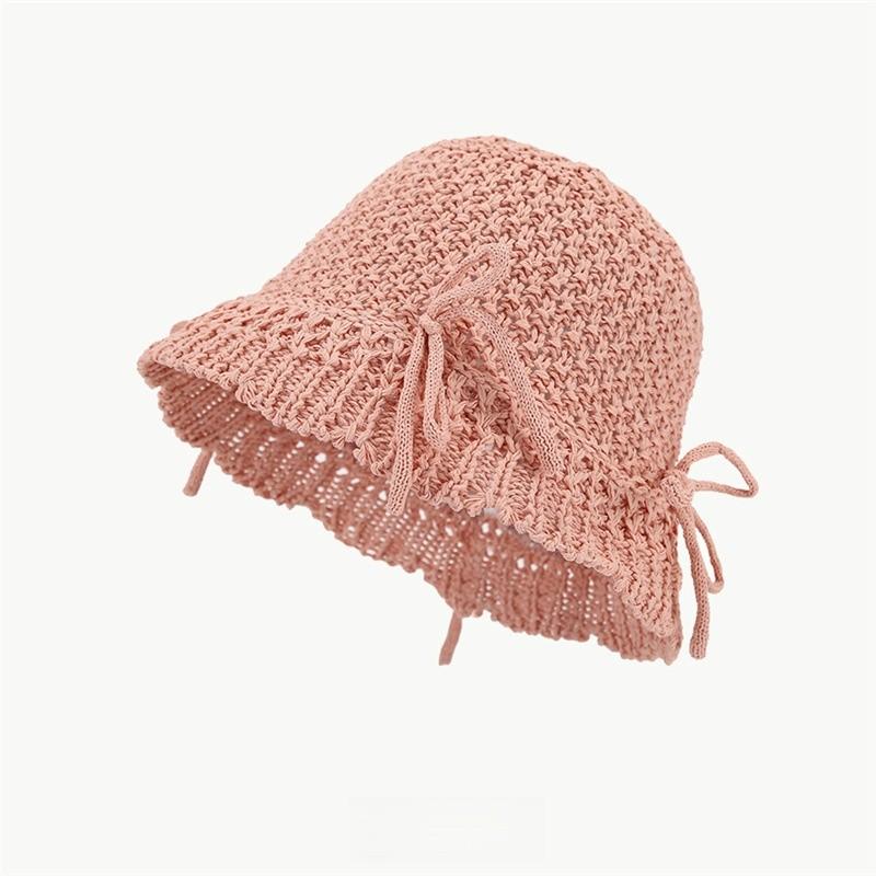 Korean Style Striped Knit Cap With Sunshade And Adjustable Fit For All Seasons