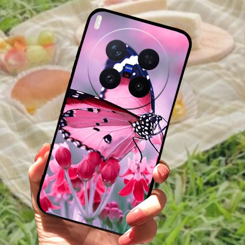 Чехол для VIVO X300 Pro 5G X300Pro V2502A Противоударный Силиконовый Мягкий ТПУ Задняя Крышка Для Телефона VIVO X 300 Pro Чехол Fundas