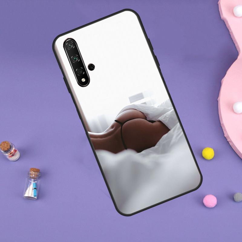 Чехол Sexy Girl Ass Bum для Huawei Nova 11i 3i 7i 5T 11 9 10 SE Y60 Y61 Y70 Y90 Y91 P20 P40 Lite P30 Pro Cover