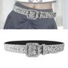 Sequin Designed Belt Decorative Waistband for Women Fashionable Waist Accessory for Parties Wear and Celebrations