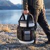 Camouflage Fishing Bucket Organizer Multi-Pocket Bucket Gear Bag Bucket Tool Bag  Outdoor Fishing