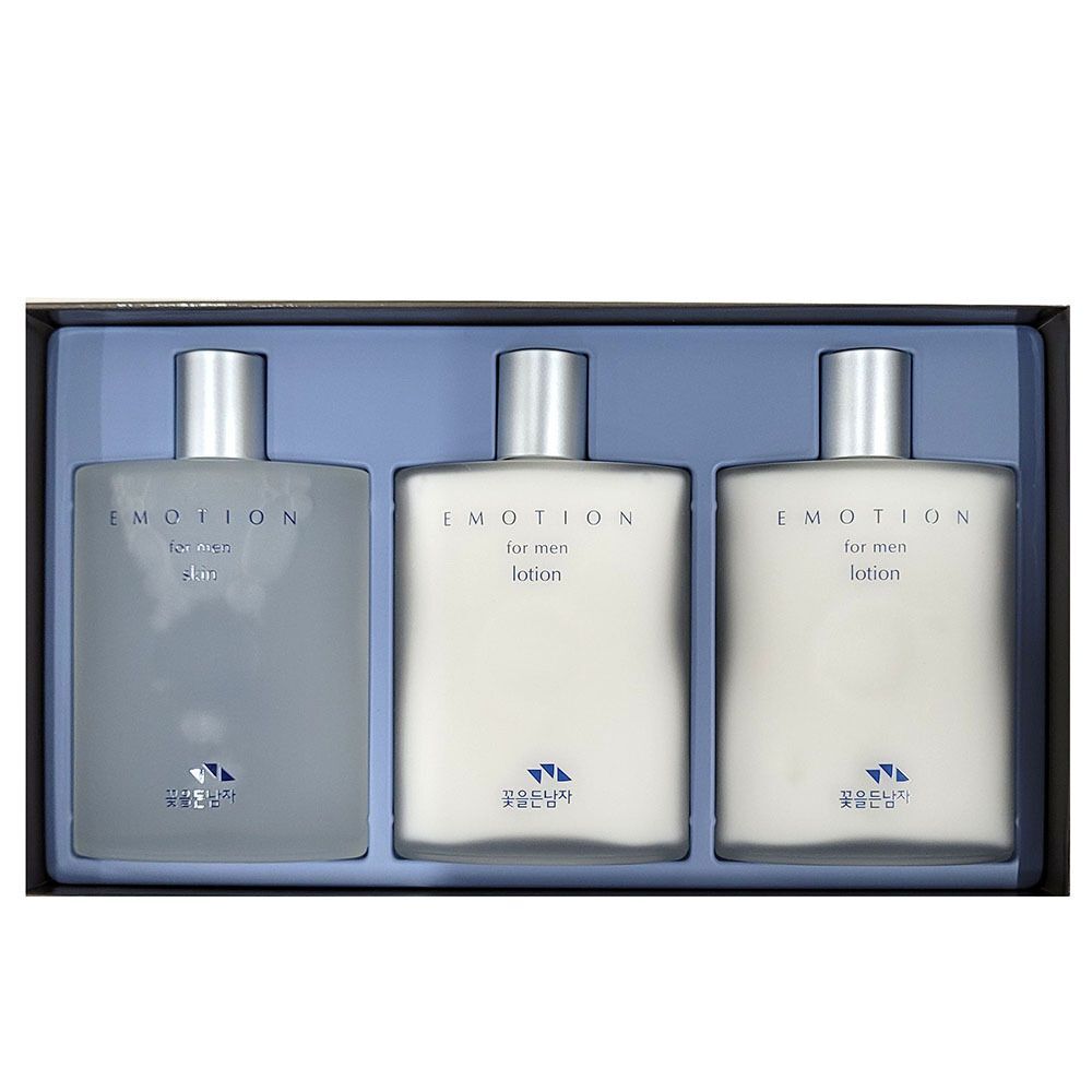 Мужской набор Skin 1 Lotion 2 с цветочными и травяными ароматами IAZNMUIP