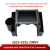 For Suzuki JIMNY 2019-2025 JimNY Dedicated To JB64/JB74/JC74Manual Automatic Stopper Water Cup Holder Storage Box Accessories