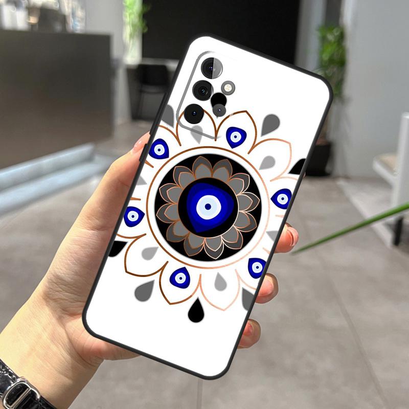 Чехол "Сглаз" для Samsung Galaxy A22 A32 A52 A15 A16 A05 A26 A36 A56 A53 A33 A13 A34 A54 A14 A35 A55