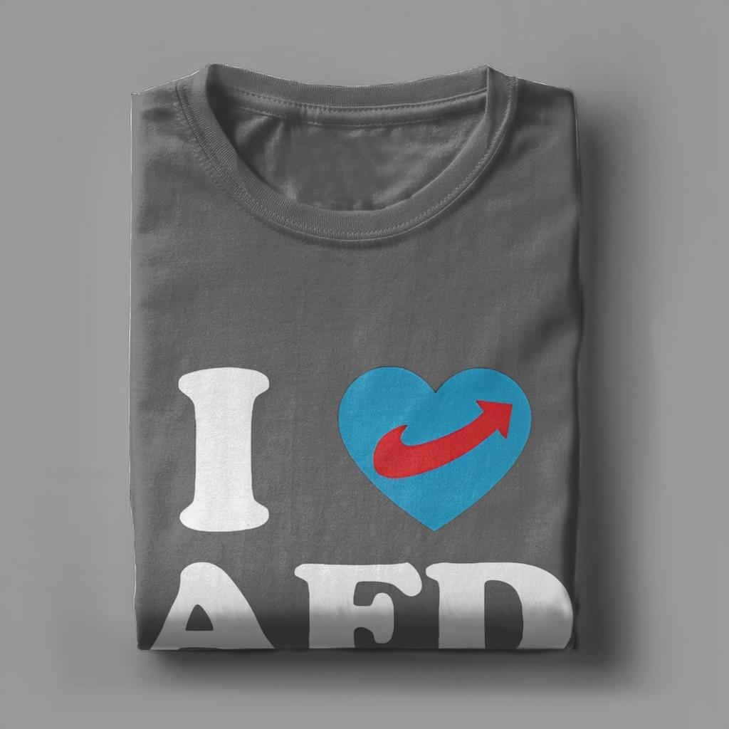 Vintage T Shirt Alternative Afd GerUnisexy Pure Cotton T Shirts Blue Tshirt for Unisexs Summer Aesthetic Casual Short Sleeve Top Tees