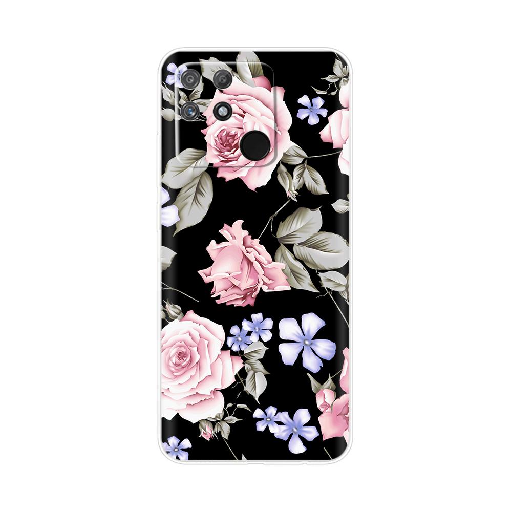 For Realme Narzo 50A Case Narzo50A 50i Cover Clear Silicone Soft TPU Phone Cases For OPPO Realme Narzo 50A Prime RMX3516 Bumper