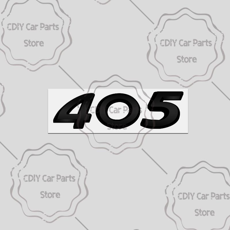 Car Sticker For Peugeot 2008 3008 4008 5008 107 407 308 408 508 307 301 405 208 207 206 Black Letter Emblem Metal Badge Decals