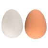 Реалистичное резиновое яйцо, игрушка для розыгрышей, небьющееся поддельное яйцо для магических трюков и смешных гэгов