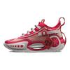 Li Ning WOW 9 Износостойкие Нескользящие Средние Высокие Баскетбольные Кроссовки для Выступлений Мужские Получить Красный ABAR119-2()