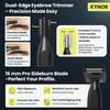 Hair Trimmer for Men & Women – Electric Ear and Nose Hair Trimmer, Eyebrow Trimmer, USB-C Rechargeable Facial Hair