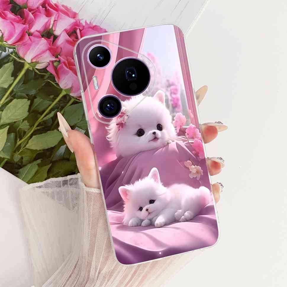 For Huawei Pura 70 Pro HBN-LX9 Case Luxurious Pattern Butterfly TPU Back Cover For Pura 70Pro+ 70 Pro Plus HBN-AL10 Phone Shell