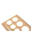 1X Quilling Ruler Template Tool Kit Circle Size Origami Paper Quilled Creat DIY