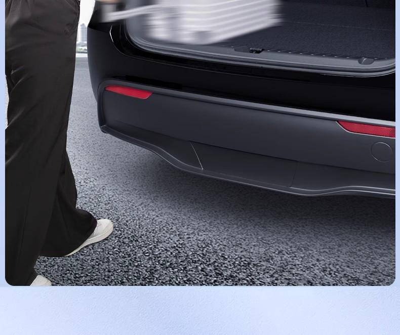Защита багажника Tesla Model Y и защита порога задней двери из углеродного волокна