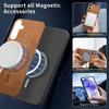 Для Magsafe Матовый Кожаный Чехол для Samsung A56 A36 A16 A06 A05 A15 A25 A35 A55 A54 Защитный Чехол для Телефона с Магнитной Беспроводной Зарядкой