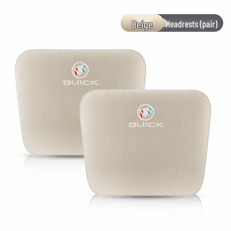 Buick Car Headrest & Lumbar Support Pillow: Regal, GL8, Excelle, LaCrosse