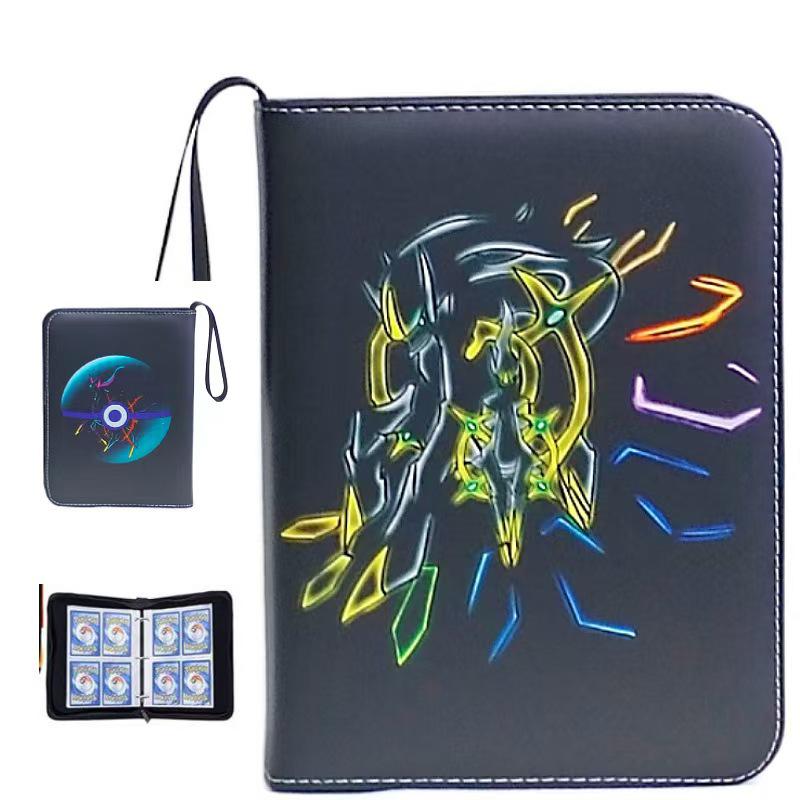Pokémon Card Collection Book: 4-Grid & 9-Grid PU Game Album