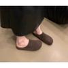 Fashion 2024 Hot Sale Ladies Shoes Basic Women's Slippers Summer Beach Slippers Women Closed Toe Solid Platform Slippers Ladies Shoes