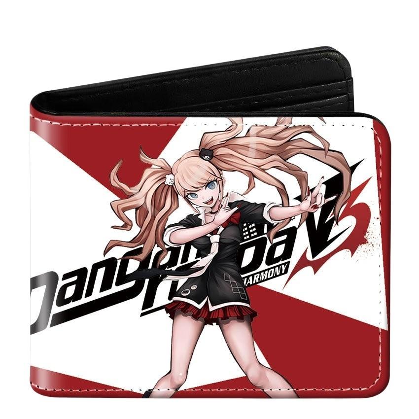Складной кожаный кошелек-портмоне из аниме Danganronpa