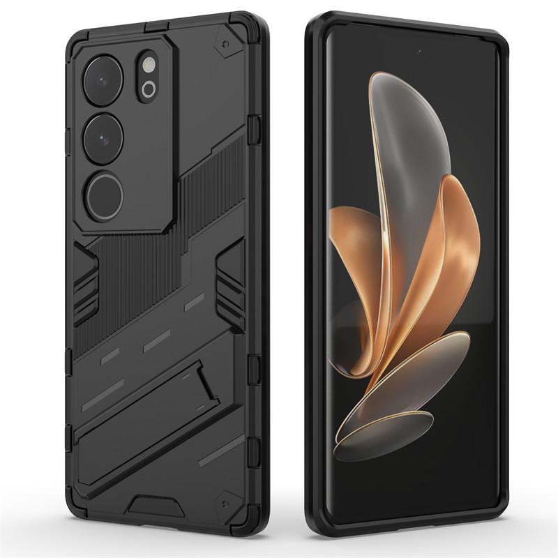 Чехол для Vivo V29 5G Vivo V29 V29E V29 Pro 5G Крышка Фунда Противоударный ТПУ Броня ПК Подставка Держатель Силиконовая Защитная Задняя Крышка