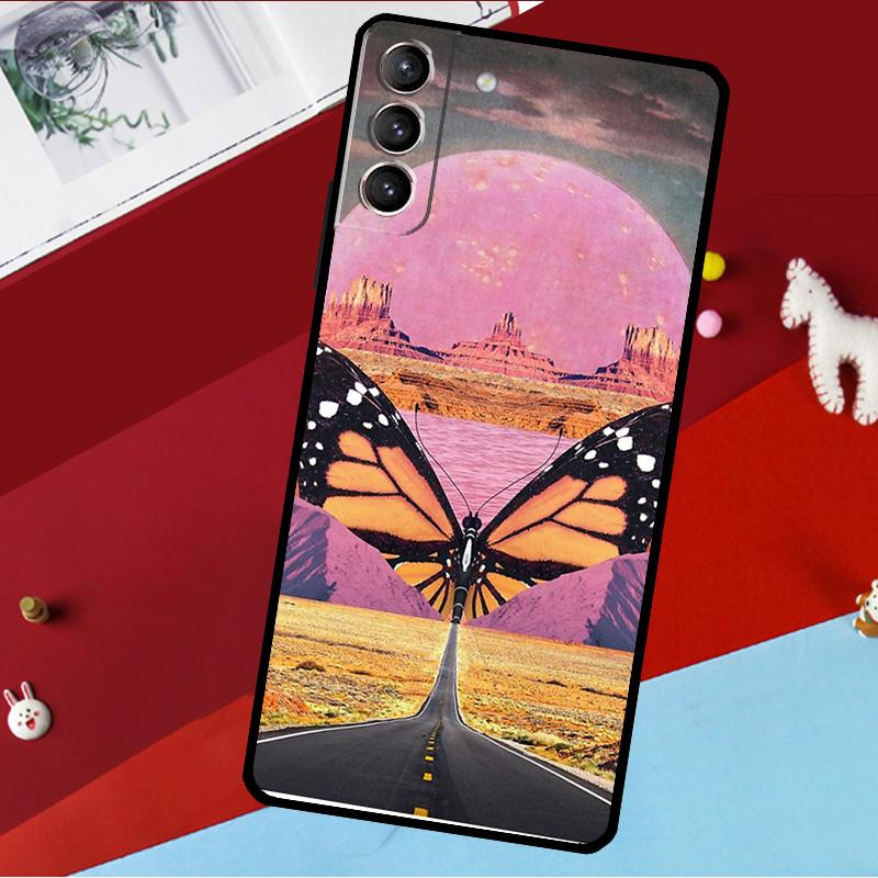 Арт Эстетичный Триповый Психоделический Чехол Для Samsung Galaxy S26 S25 S24 S21 S22 S23 Ultra S10 Plus S20 FE S25 FE Чехол для Телефона