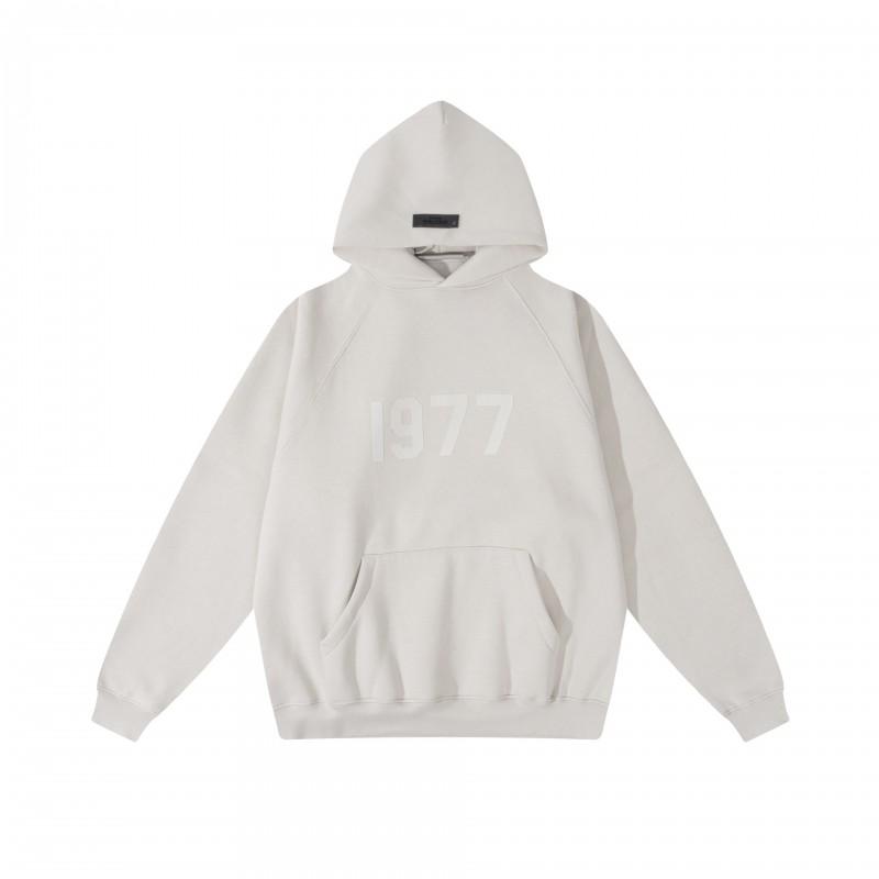 Unisex Oversized Hooded Sweatshirt With Flock Letter Print Soft Cotton Blend Warm Lined