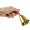 1pc Hand Call Bell Gold Silver Multi-Purpose Bells for Craft Wedding Decoration Alarm School Church Classroom Bar Hotel Vintage Bell