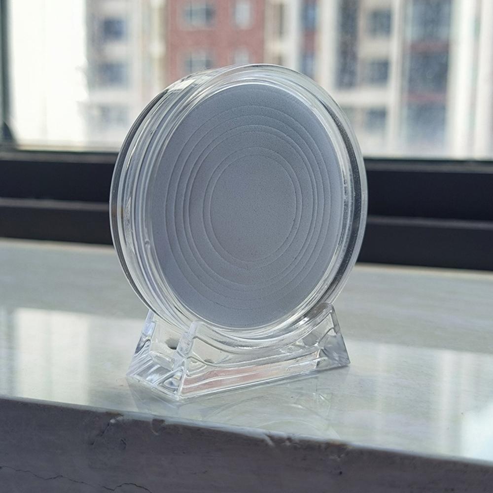 Universal Coin Holder Organizer Box Display Slab with Foam Medal Gasket Coin Collection Protection With Base Acrylic Rotation