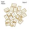 Girls Toys 4 Colors Tri-glide Buckle Doll Bags Accessories Pattern Belt Buttons Diy Dolls Buckles