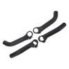 Bike Handlebar End Aluminum Alloy Labor Saving Lightweight Comfortable Grip Bike Horn Bar Extender E