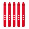 5pcs/set Silicone Cable Fixing Tie Releasable Cable Winders Strap