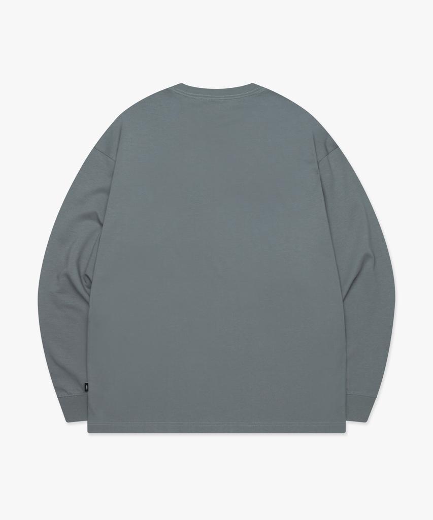 LMC Signature Глобус Лонгслив Серый