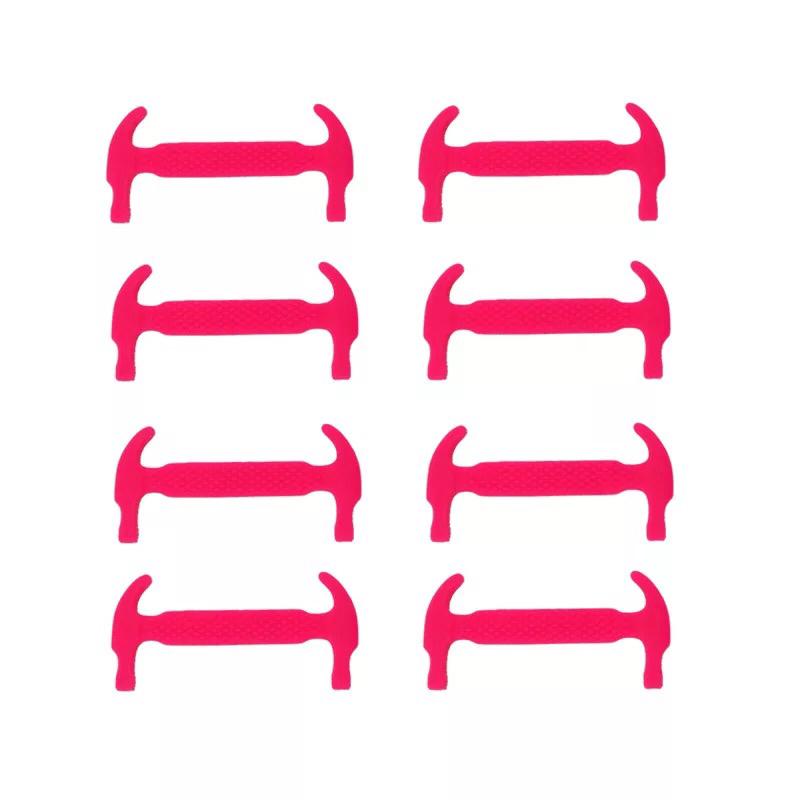 NO.8 10 шт./компл. силиконовые шнурки детские спортивные шнурки для бега эластичные шнурки без завязок кроссовки обувь шнурки с ремешком