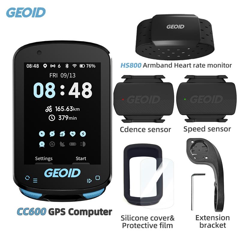 Geoid CC600 Smart Route Navigation Bike Computer 11 Languages Wireless Bicycle Speedometer Automatical WIFI ANT+ Odometer2