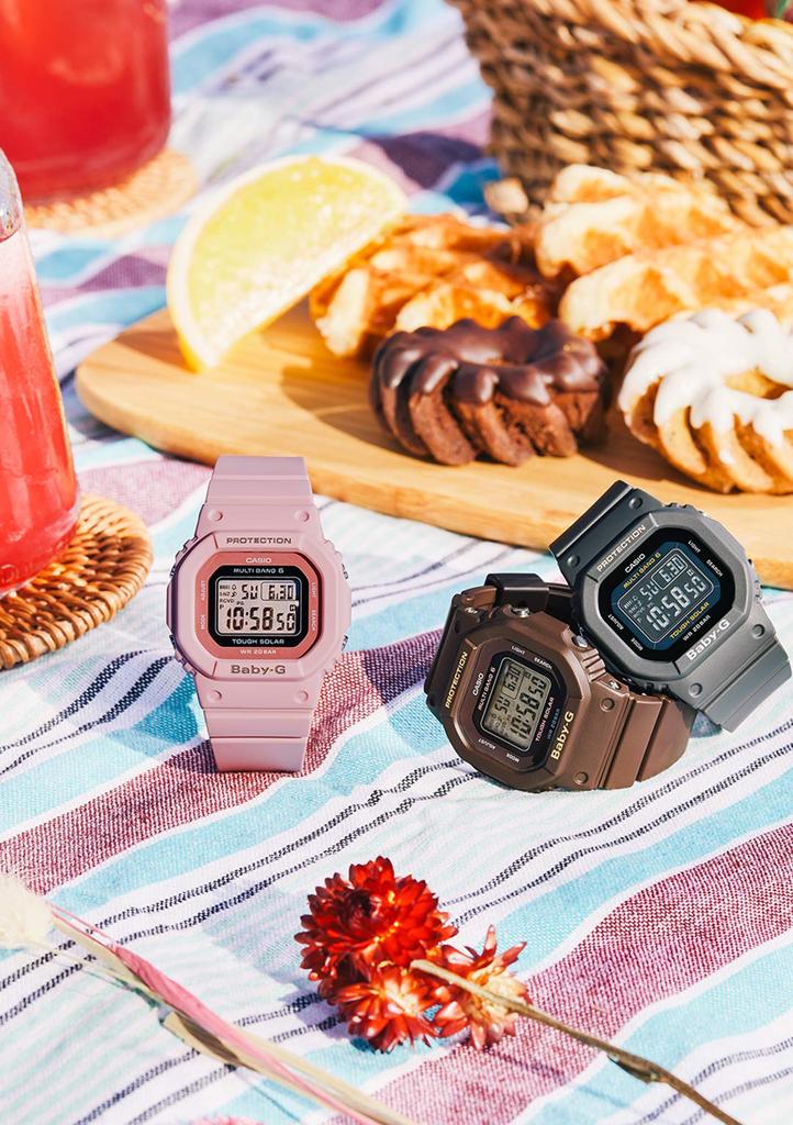 Часы BABY-G Земляные тона Радио Солнечные Розовые [Casio] BGD-5000UET-4JF Женские