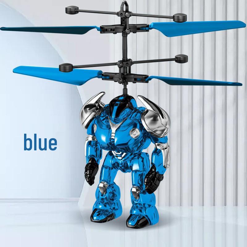 Gesture-Controlled Induction Flying Mecha Warrior Robot Toy for Kids