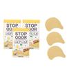 3 Packs Shoe Deodorizing Sticker Ultra Thin Breathable Shoe Odor Eliminator Patch for Footwear