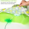 Electric Hide and Seek Cat Toy Motion Activated Interactive Cat Toys  Relieving Boredom