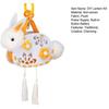 DIY Rabbit Lantern Kit for Kids Handmade Plush Rabbit Handheld Lantern for Chinese New Year Mid-Autumn Festival Decoration