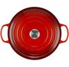 Жаровня Le Creuset Signature круглая 30 см вишнево-красная (21177300602430)