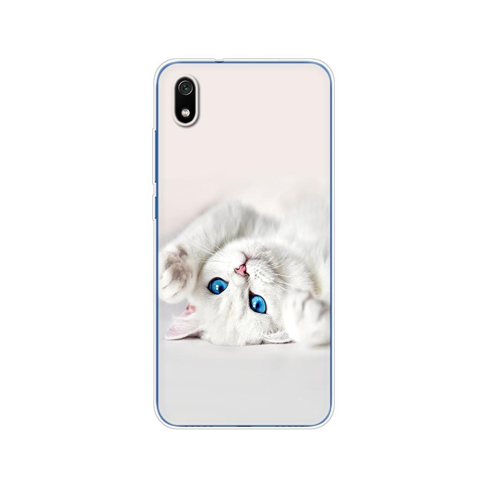 Силиконовый чехол для xiaomi redmi 7a, чехлы с полной защитой, мягкая задняя крышка из ТПУ на Redmi 7 a, бампер, чехол для телефона hongmi 7a