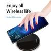 NEW 50W Qi Wireless Charger Fast Charging Pad for All Qi Standard iPhone Samsung Huawei Xiaomi Android Mobile Phone