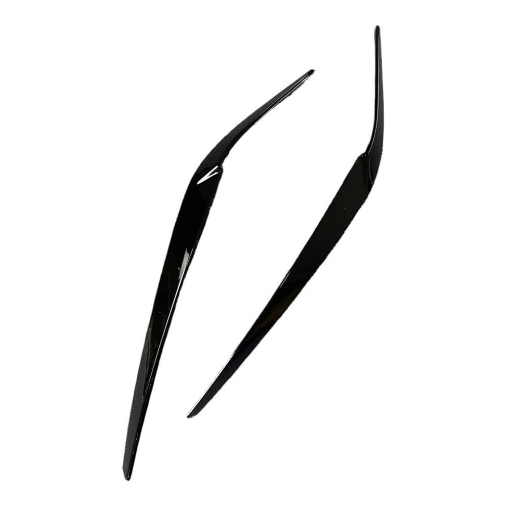 Глянцевая черная накладка на фары для BMW 5 серии G30 525i 530i 2017-23