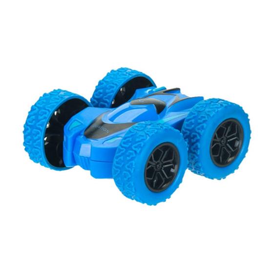 4Pcs Double-sided Flip Stunt Car Toy Four TPR Wheels Inertial Drive Truck Toy Indoor Outdoor Off-road Vehicle Toy Toddlers Boys Girls Gifts