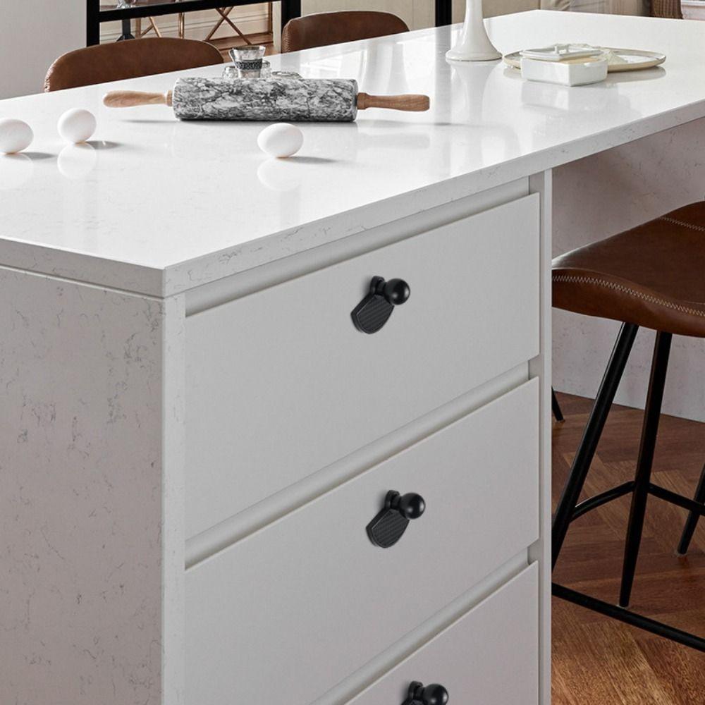 Ручки для ящиков с одним отверстием, веерообразные ручки для мебели, ручки для шкафов, украшения для шкафа